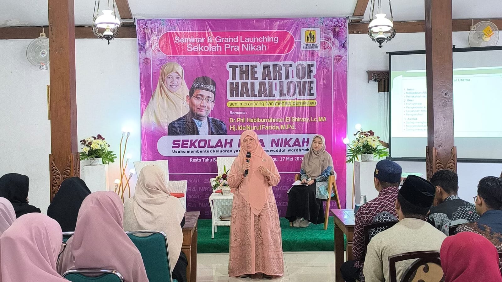 Tekan Pernikahan Dini, Ida Nurul Farida Gandeng Forum Ayah Ungaran Luncurkan Sekolah Pra Nikah