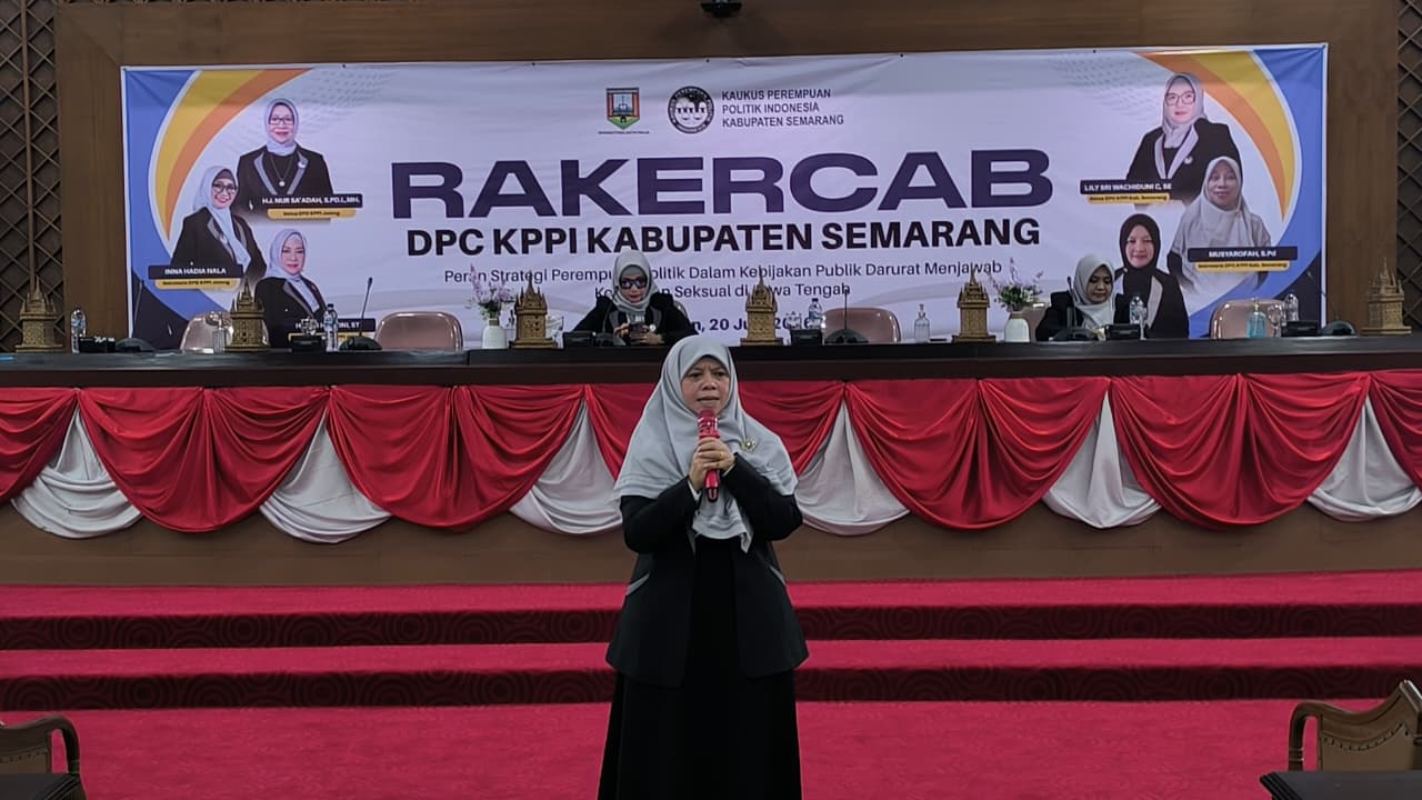Rakercab DPC KPPI, Ida Nurul Farida Soroti ‘Gunung Es’ Kasus Kekerasan Seksual di Jateng