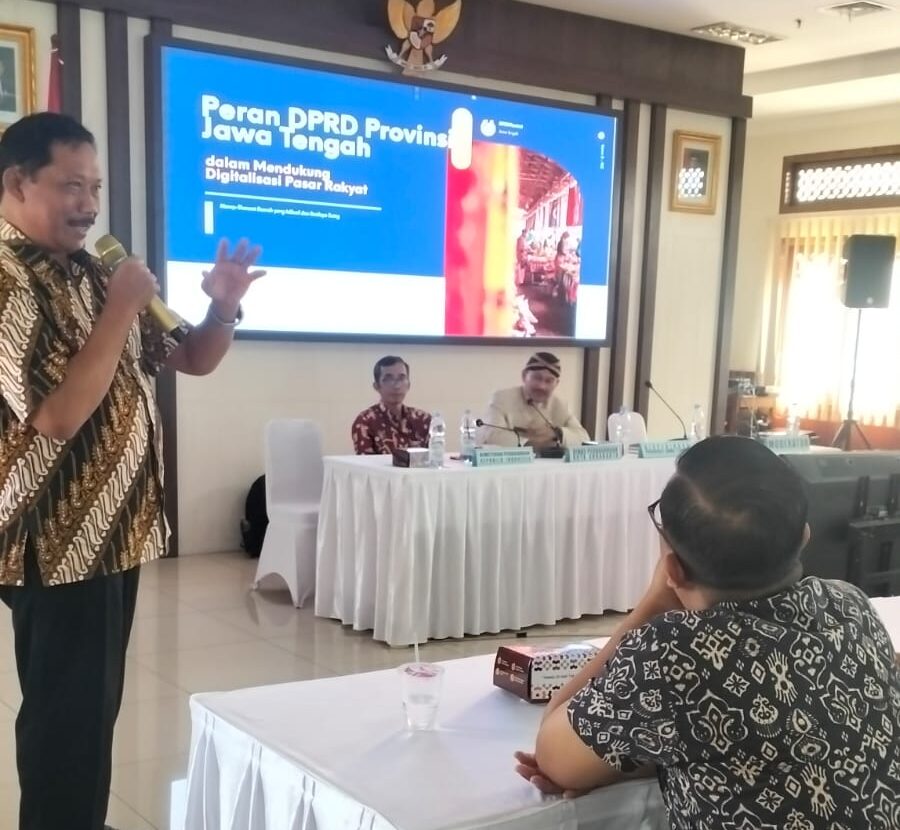 Digitalisasi Pasar Rakyat, Martono Dorong Penguatan Daya Saing Pedagang Tradisional