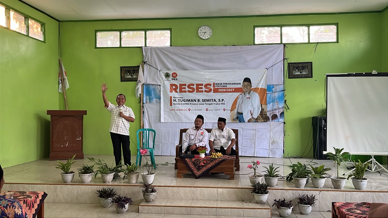 Dengar Aspirasi Warga Musuk, Tugiman B. Semita Soroti Kebutuhan Air dan Penguatan UMKM